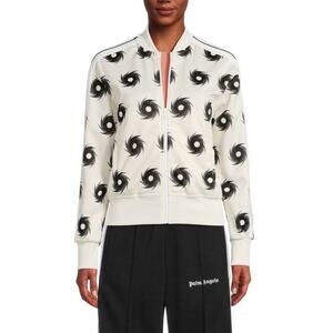 RETAIL $690 Palm Angels Hurricane Track Jacket Print Zip Up Jacket *NWT*SZ SMALL